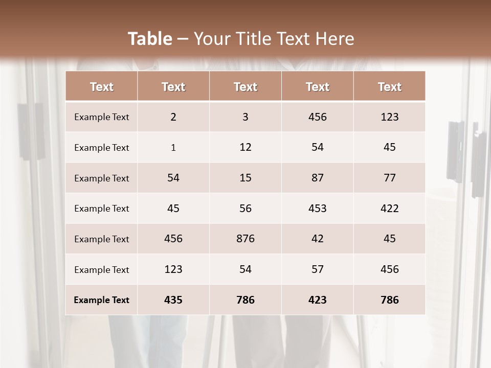 A Nurse Helping A Patient With A Walker PowerPoint Template