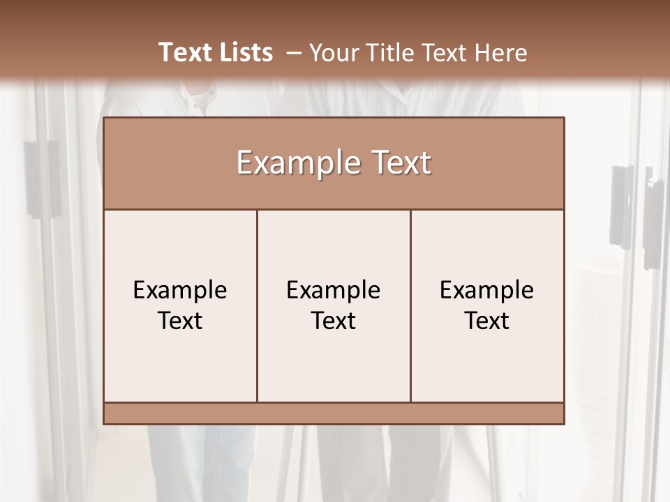A Nurse Helping A Patient With A Walker PowerPoint Template