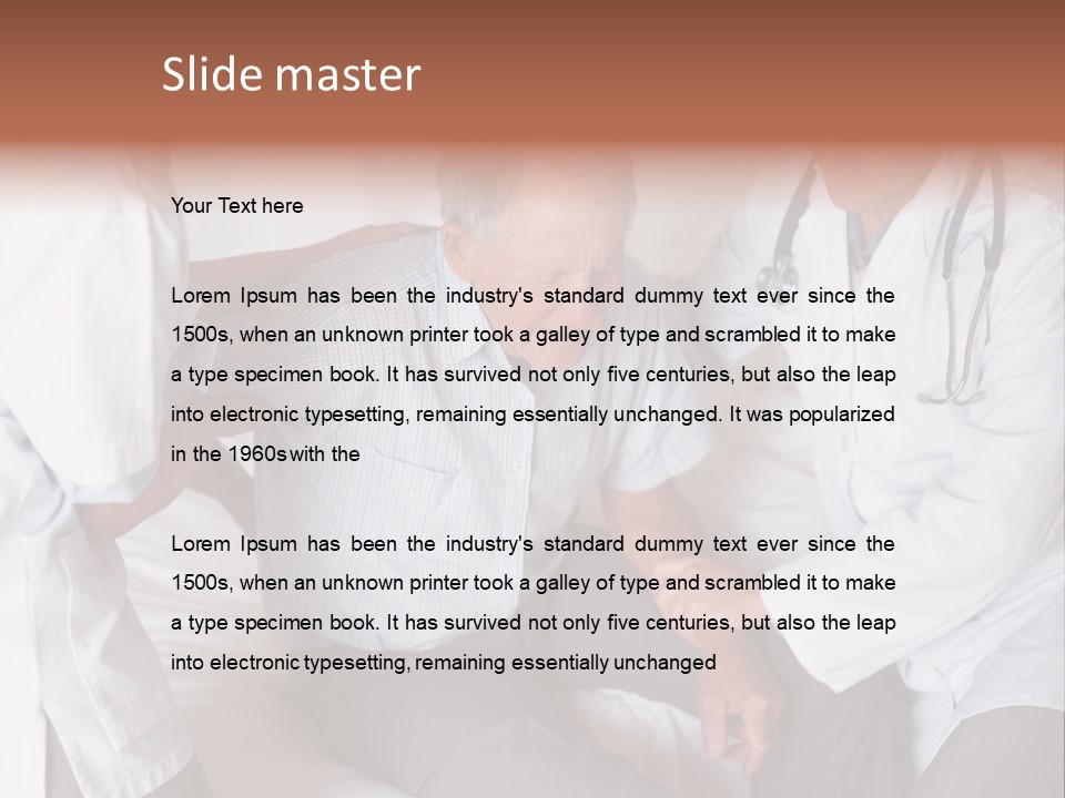 Woman Precious Clothes PowerPoint Template