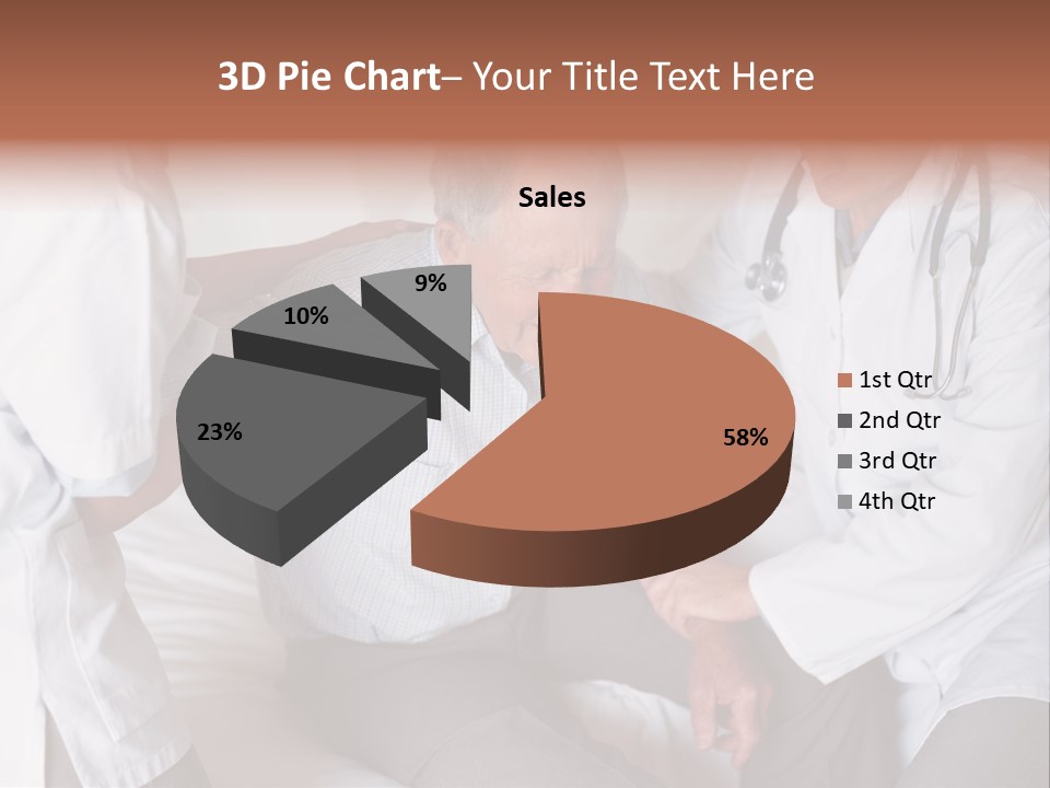 Woman Precious Clothes PowerPoint Template