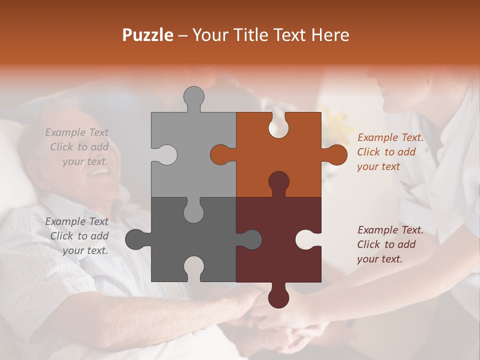 Affection Young Bedroom PowerPoint Template