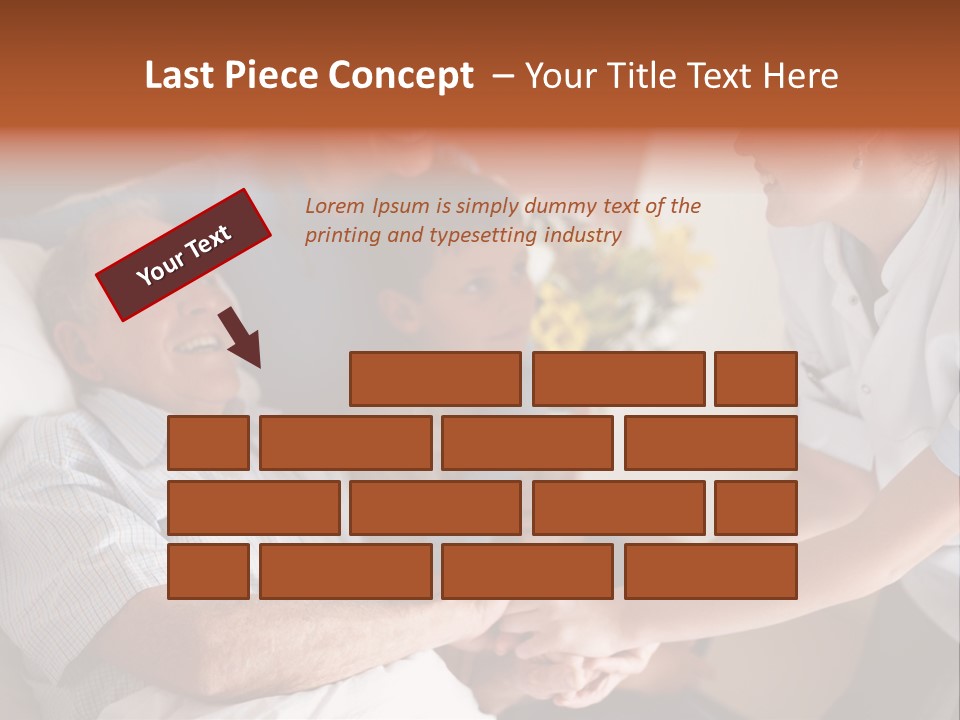 Affection Young Bedroom PowerPoint Template