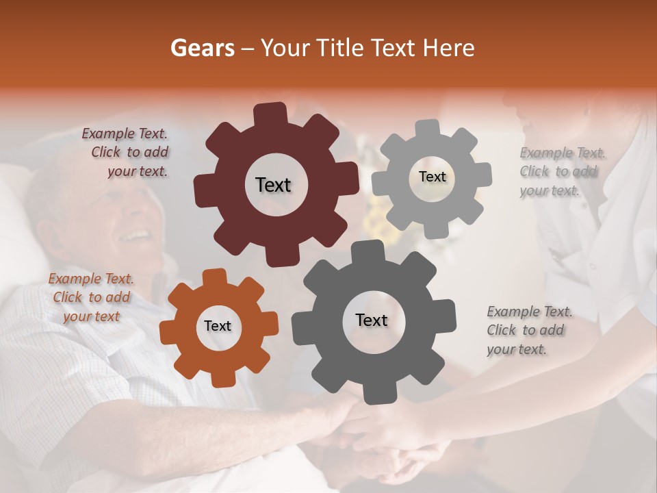 Affection Young Bedroom PowerPoint Template