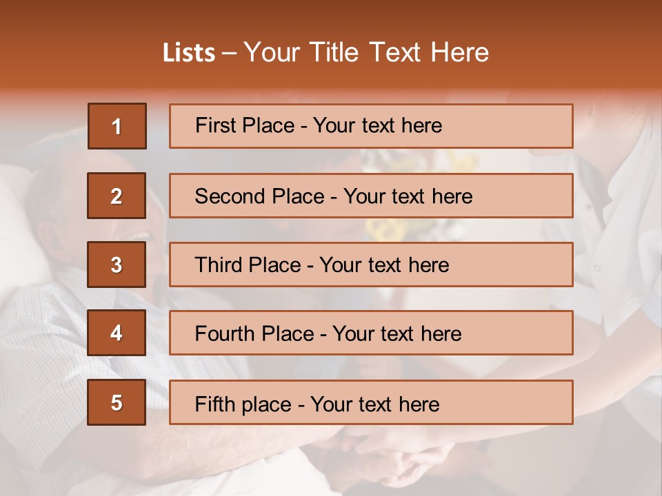 Affection Young Bedroom PowerPoint Template