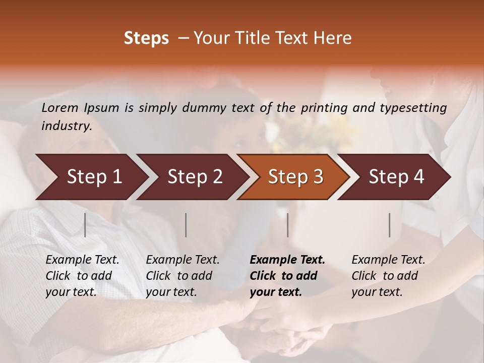 Affection Young Bedroom PowerPoint Template