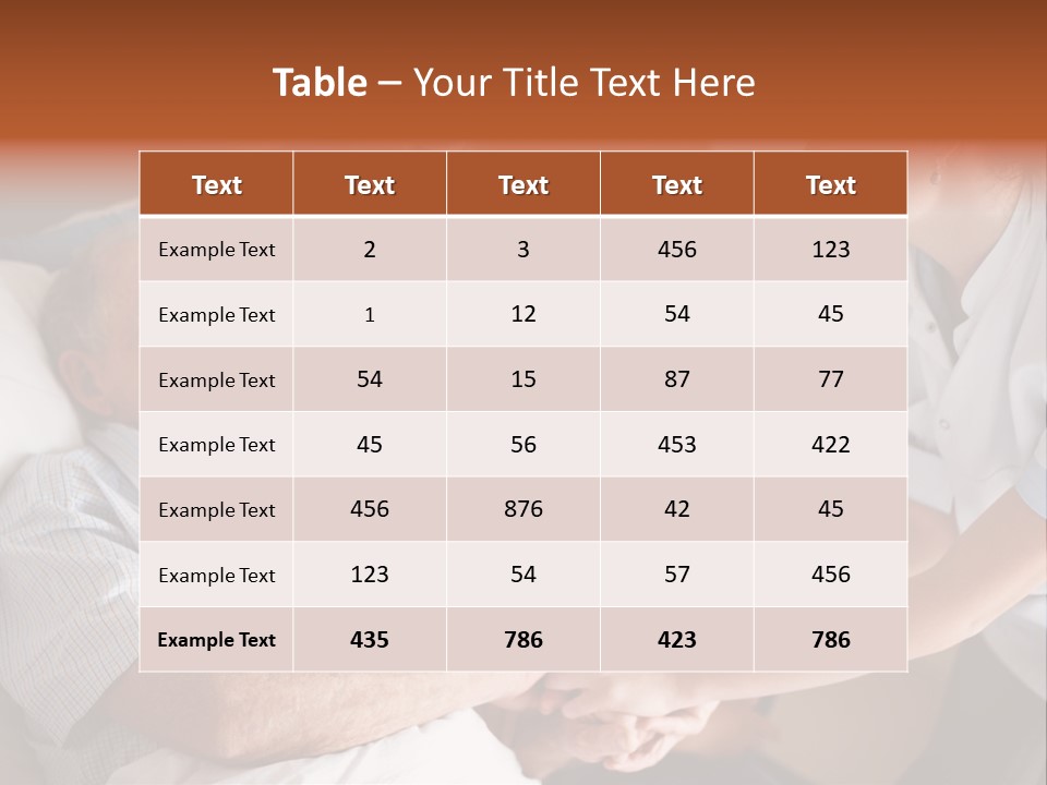 Affection Young Bedroom PowerPoint Template