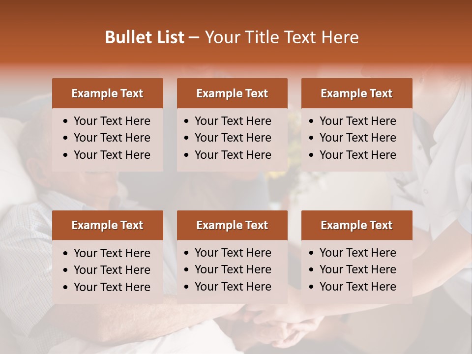 Affection Young Bedroom PowerPoint Template