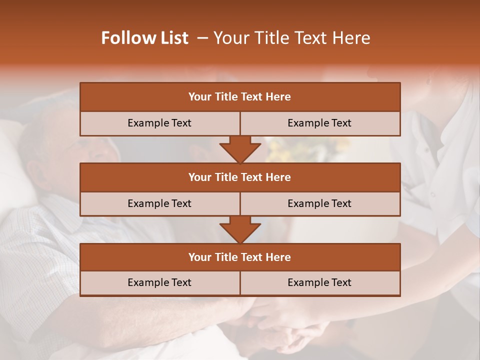 Affection Young Bedroom PowerPoint Template