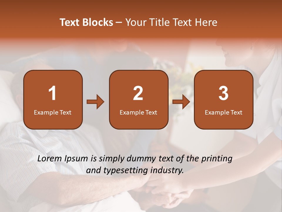 Affection Young Bedroom PowerPoint Template