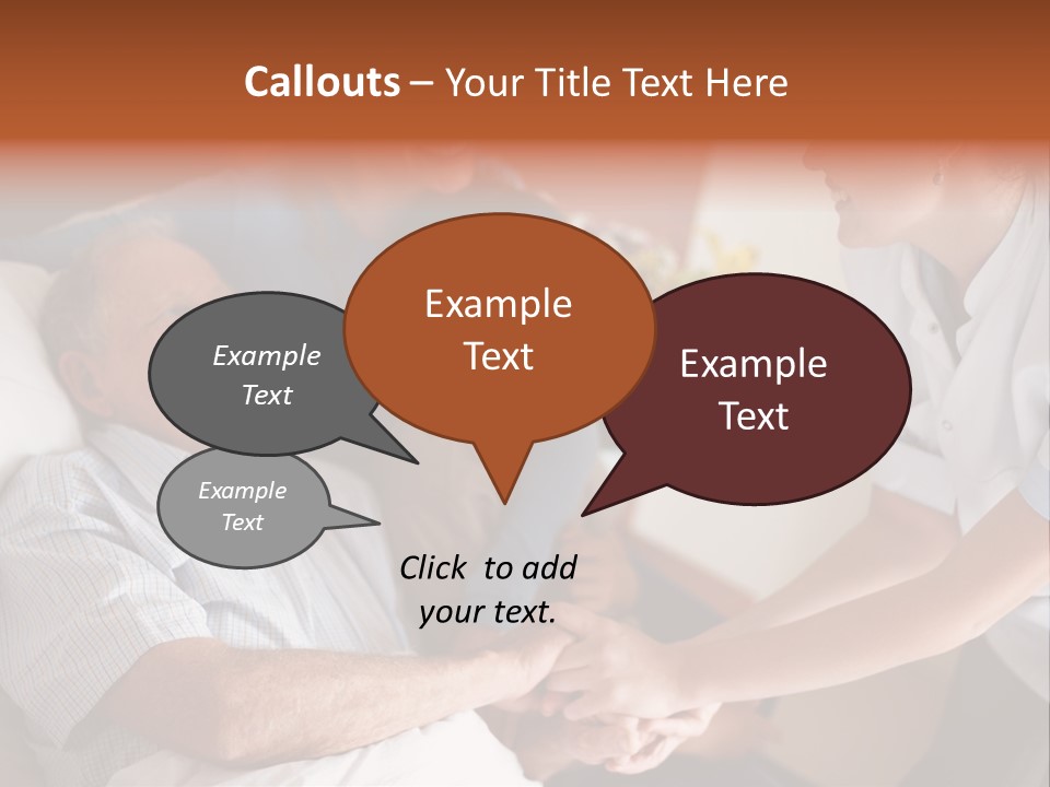 Affection Young Bedroom PowerPoint Template