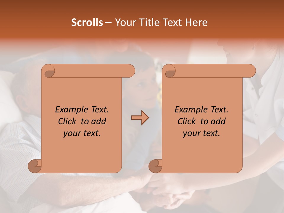Affection Young Bedroom PowerPoint Template