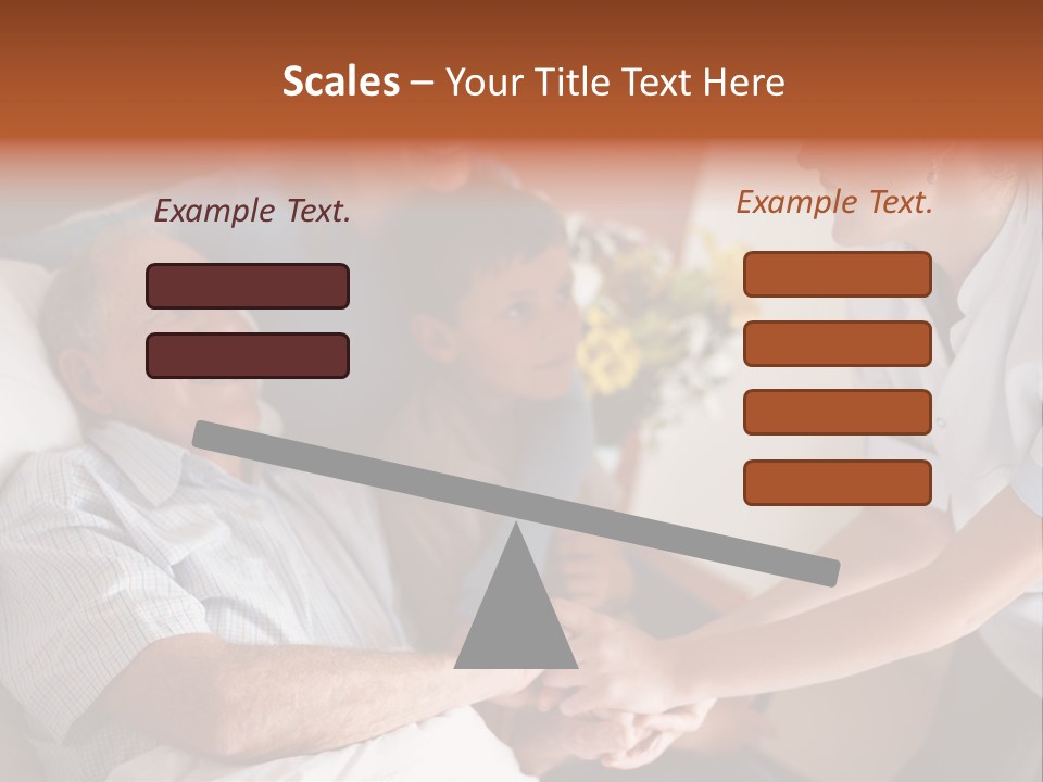 Affection Young Bedroom PowerPoint Template