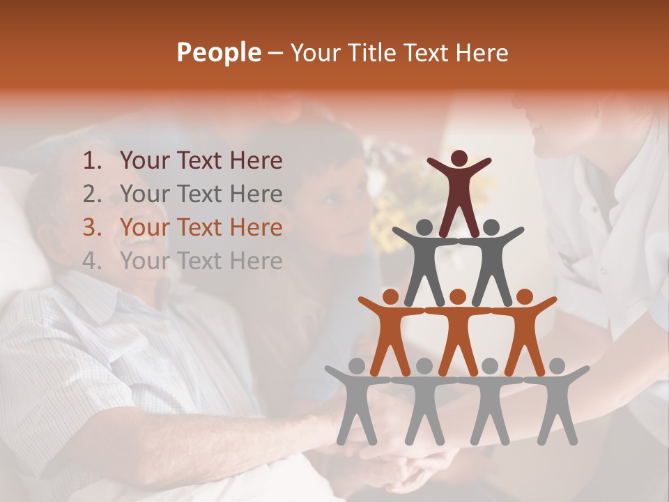 Affection Young Bedroom PowerPoint Template