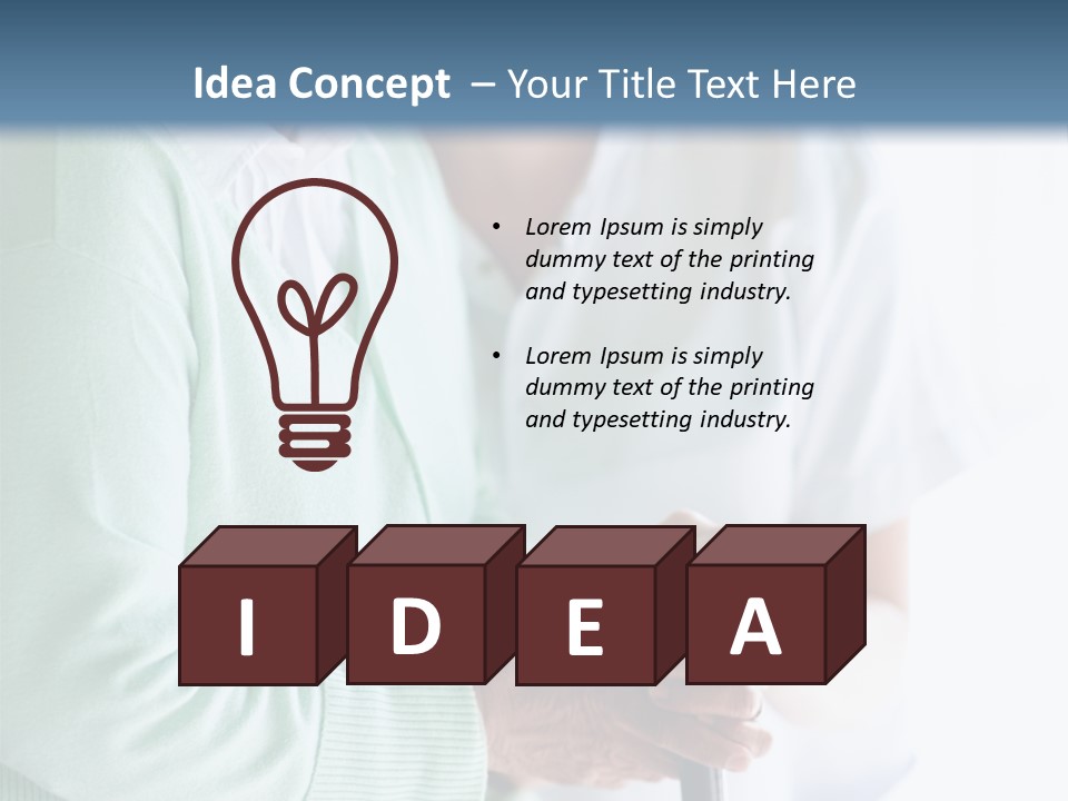 Together Cheerful Home PowerPoint Template