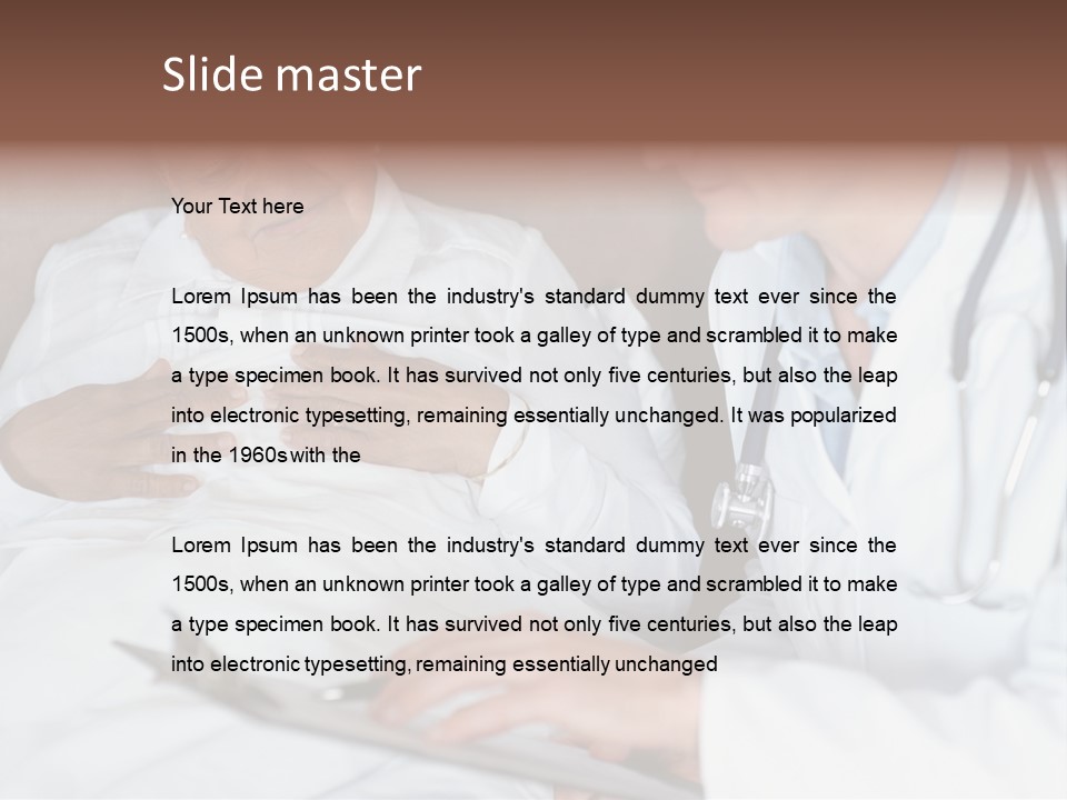 Device Natural Tapwater PowerPoint Template