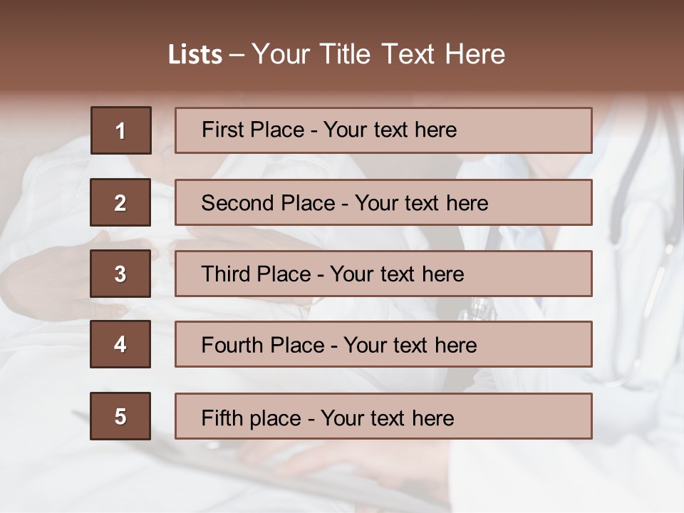 Device Natural Tapwater PowerPoint Template