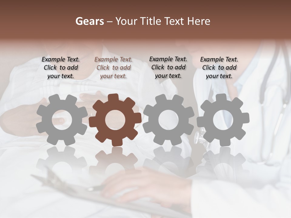 Device Natural Tapwater PowerPoint Template