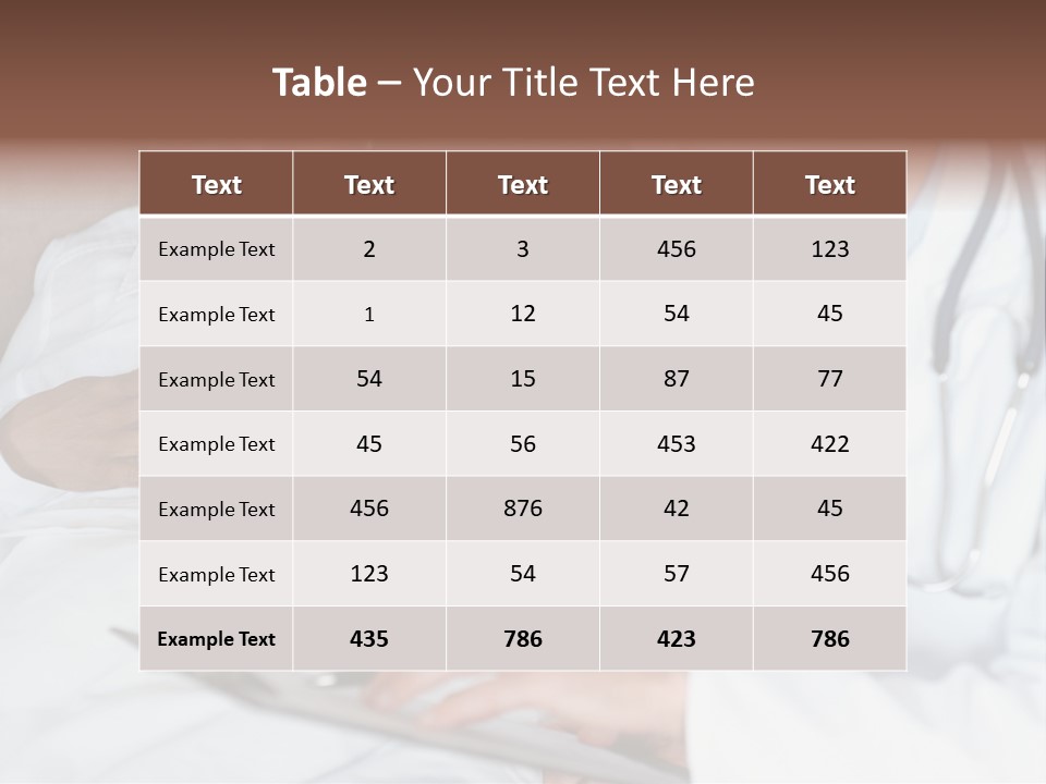 Device Natural Tapwater PowerPoint Template