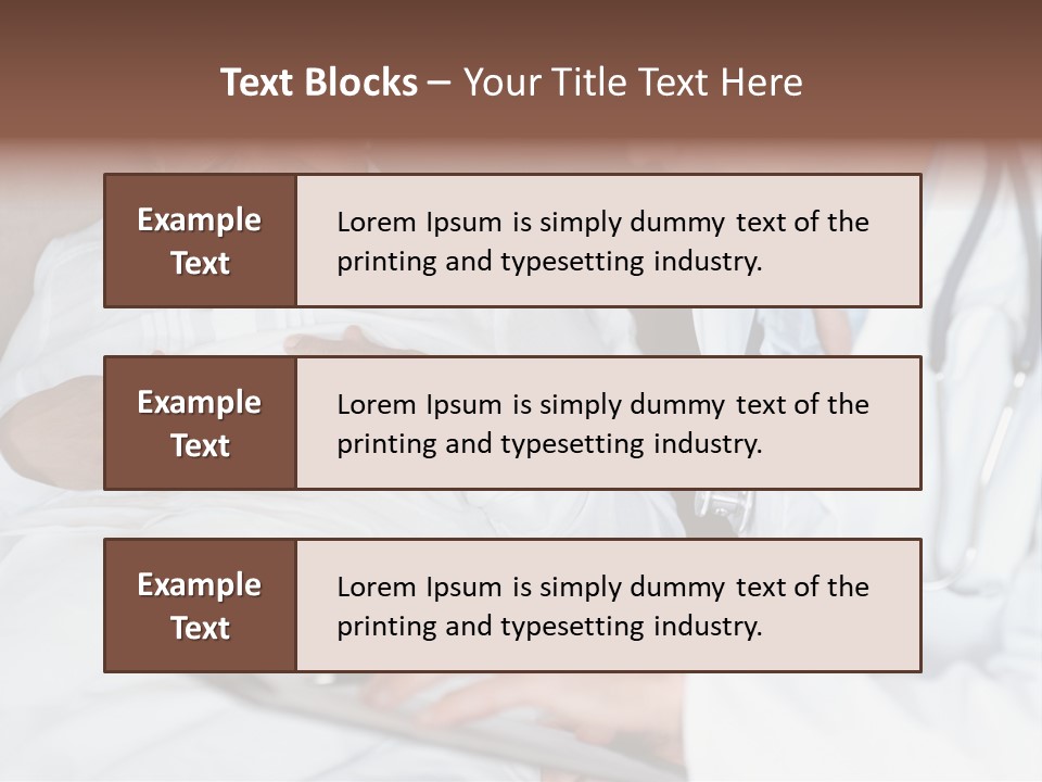 Device Natural Tapwater PowerPoint Template