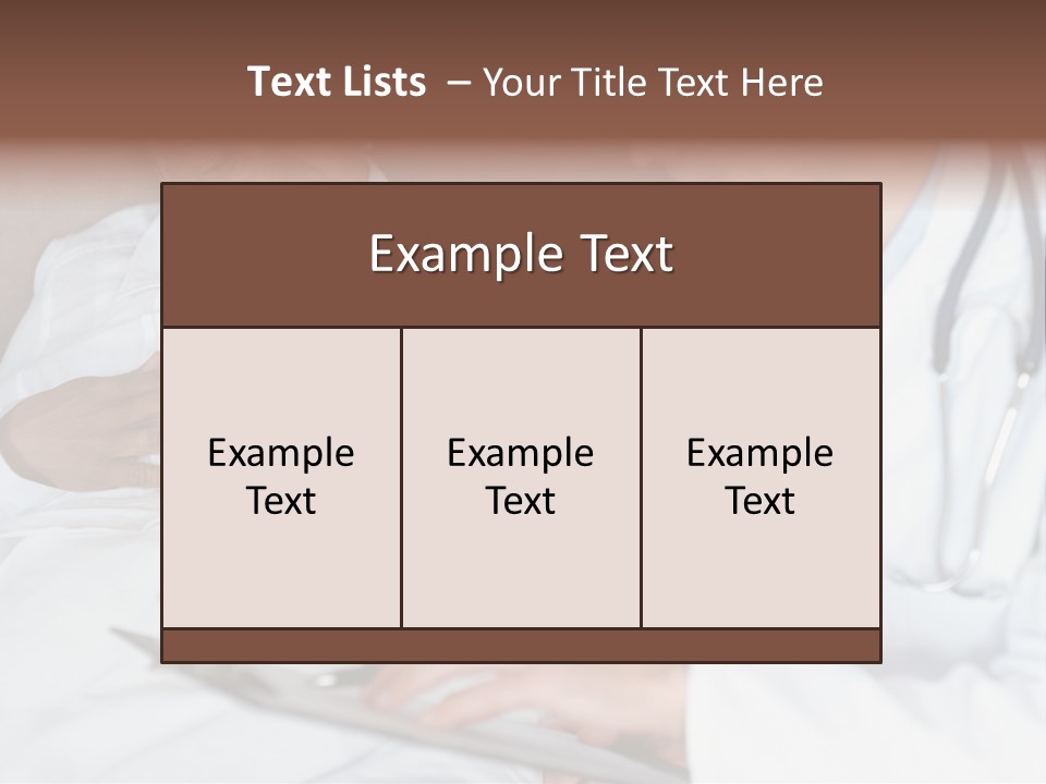 Device Natural Tapwater PowerPoint Template