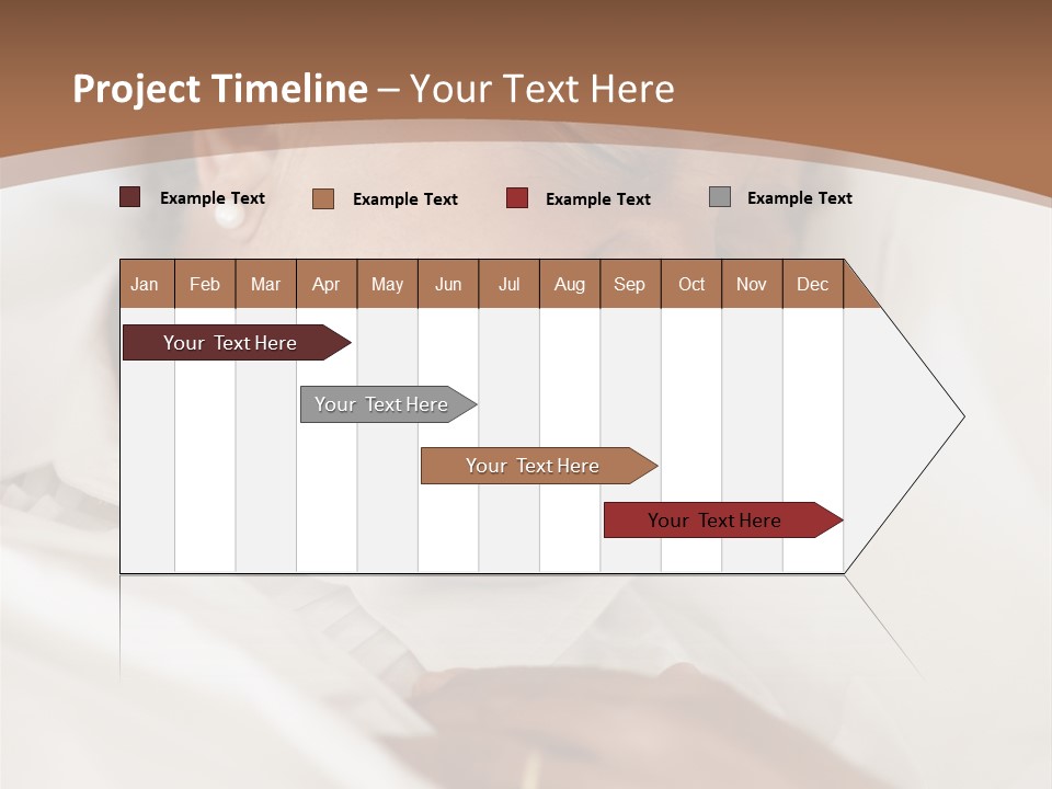 A Woman Sleeping In A Bed With Her Eyes Closed PowerPoint Template