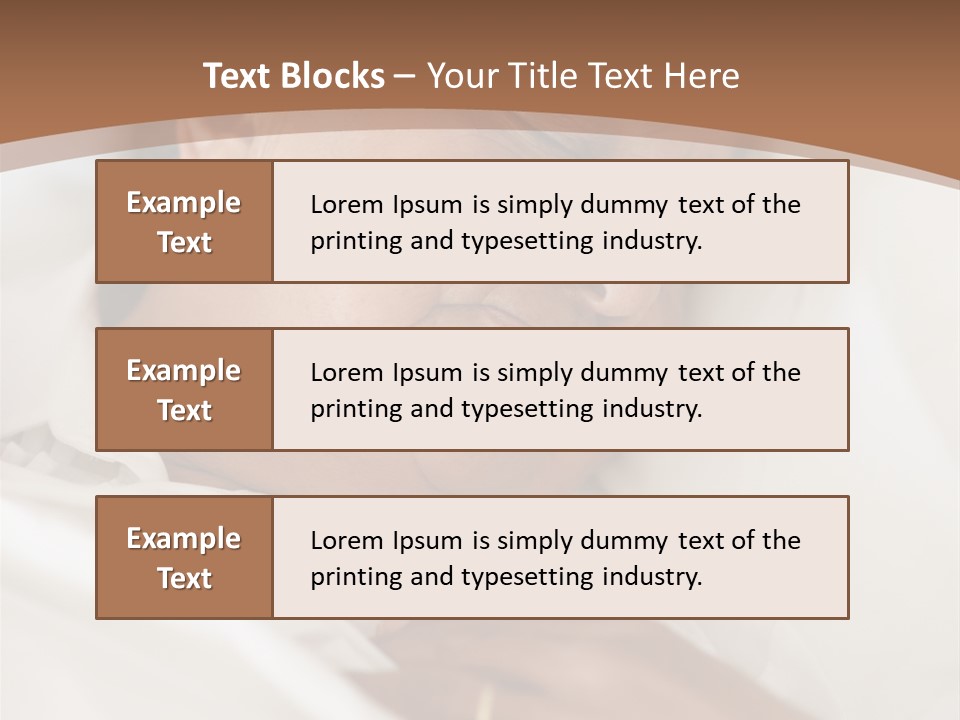 A Woman Sleeping In A Bed With Her Eyes Closed PowerPoint Template