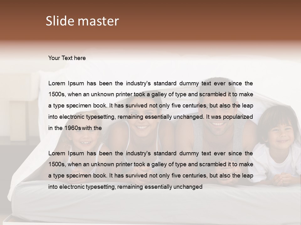 Energy Shape White PowerPoint Template