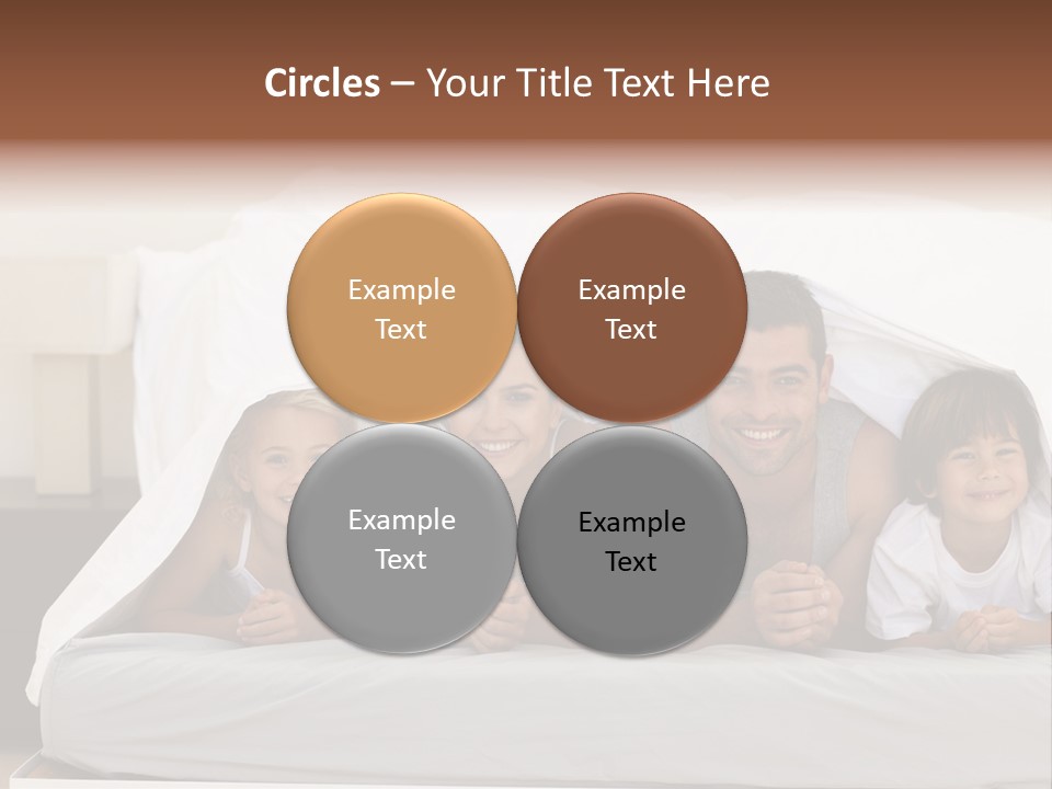 Energy Shape White PowerPoint Template