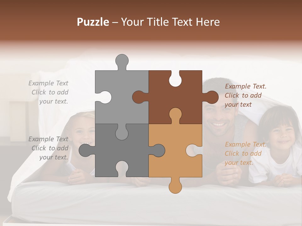 Energy Shape White PowerPoint Template