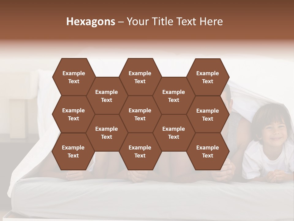 Energy Shape White PowerPoint Template