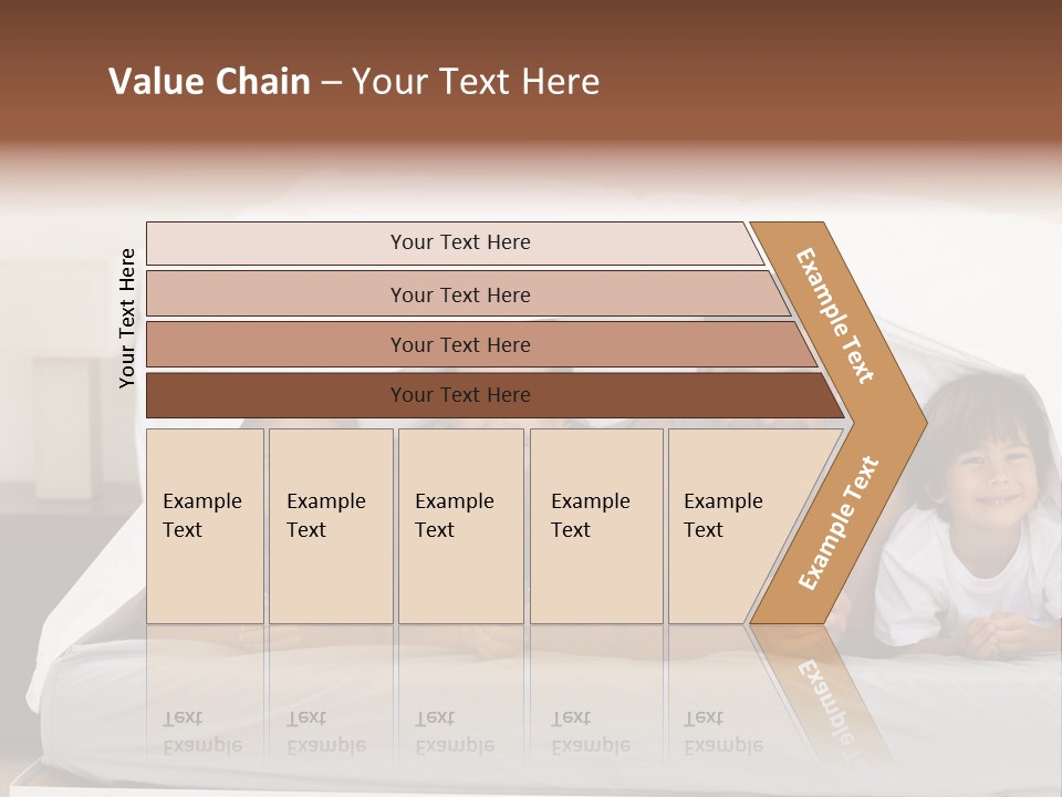 Energy Shape White PowerPoint Template