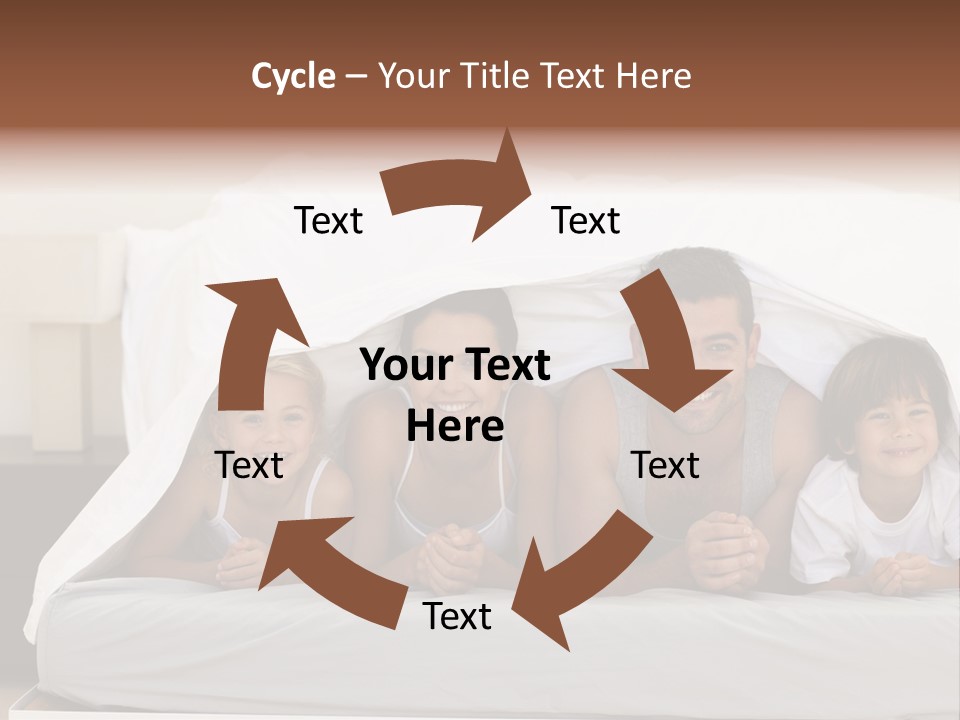 Energy Shape White PowerPoint Template
