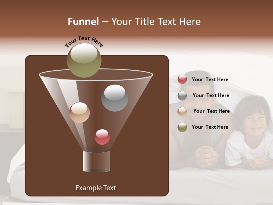 Energy Shape White PowerPoint Template