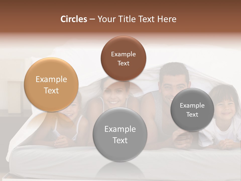 Energy Shape White PowerPoint Template