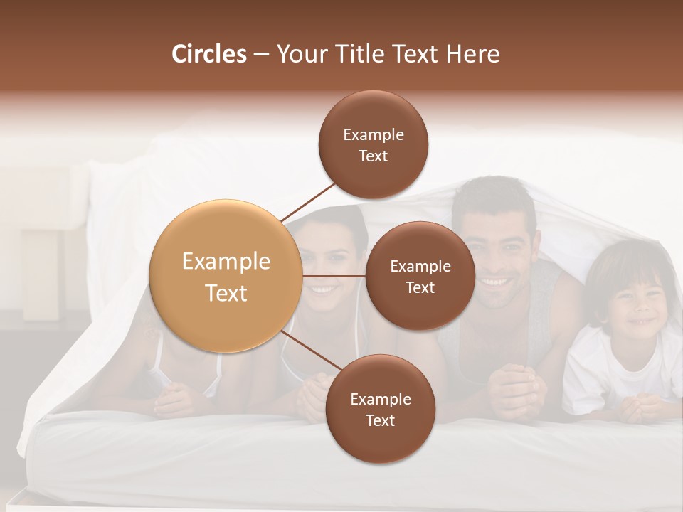 Energy Shape White PowerPoint Template