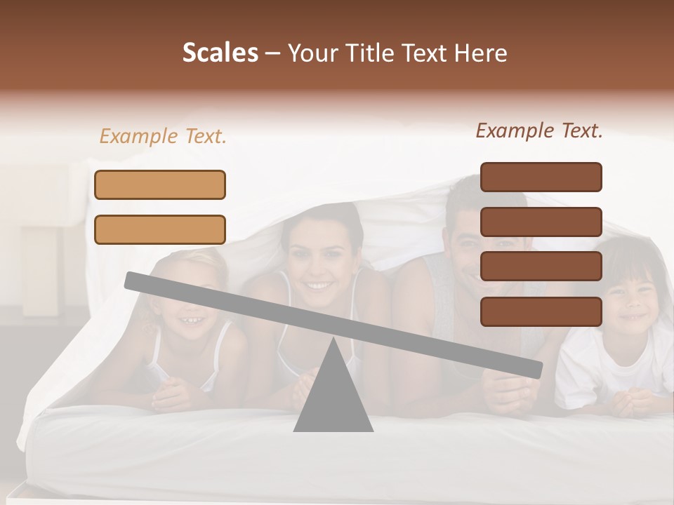 Energy Shape White PowerPoint Template