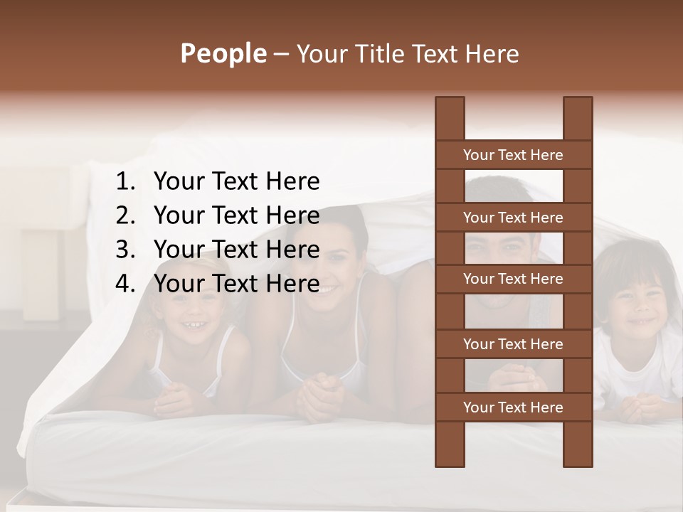 Energy Shape White PowerPoint Template