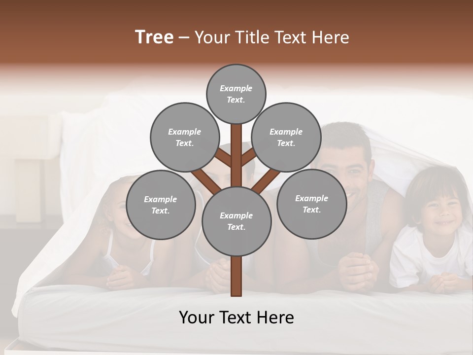 Energy Shape White PowerPoint Template