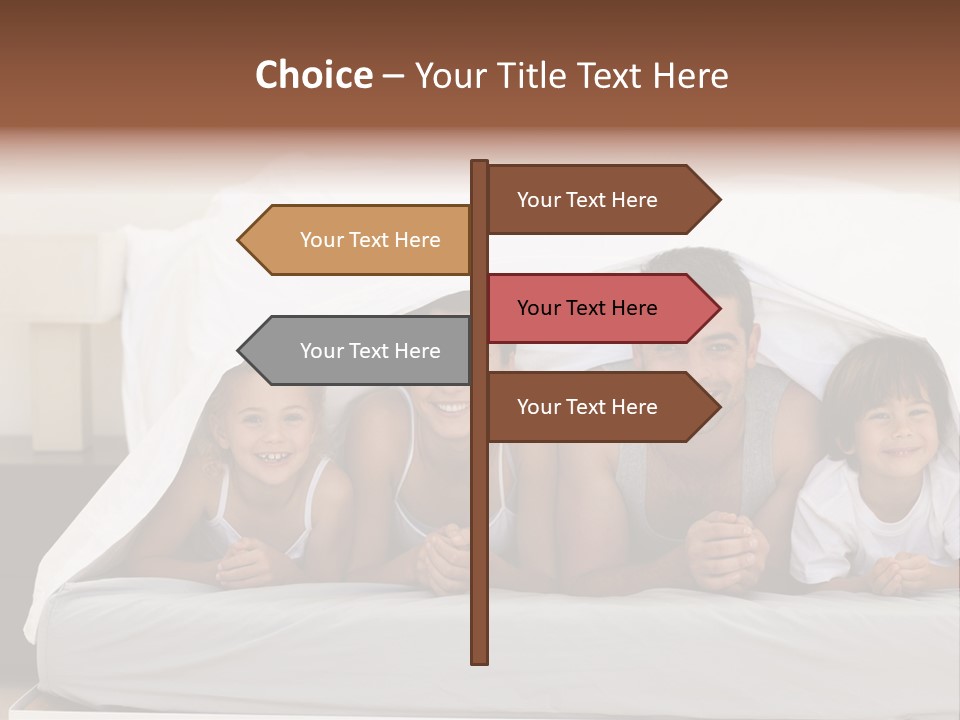 Energy Shape White PowerPoint Template