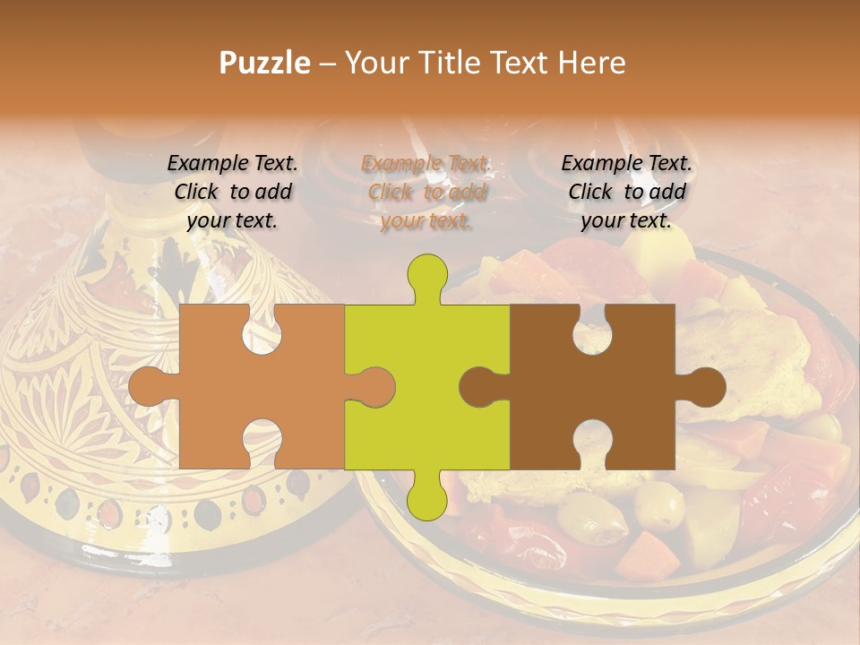 Moroccan Potato Nobody PowerPoint Template