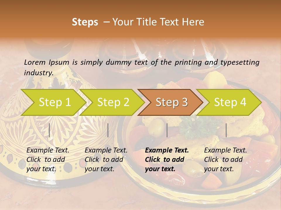 Moroccan Potato Nobody PowerPoint Template