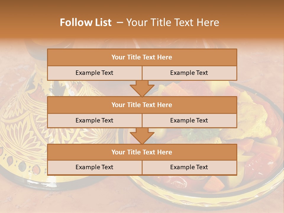 Moroccan Potato Nobody PowerPoint Template