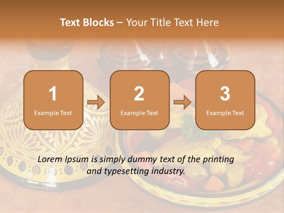 Moroccan Potato Nobody PowerPoint Template