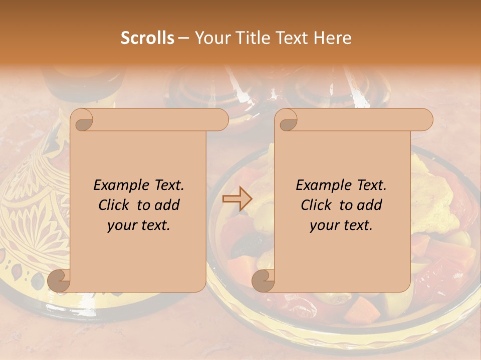 Moroccan Potato Nobody PowerPoint Template