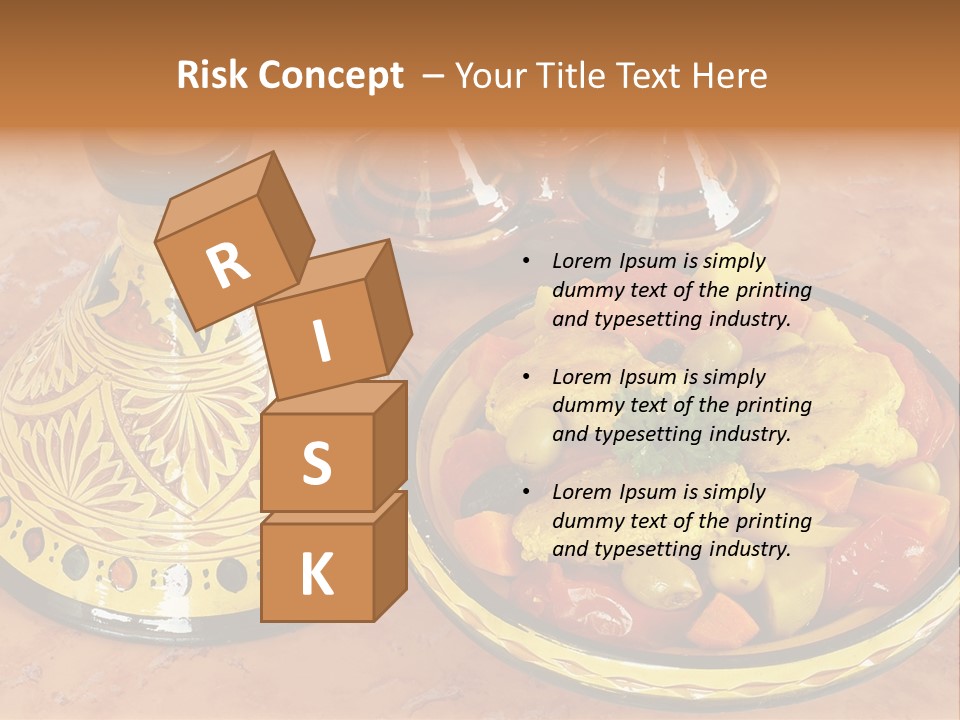 Moroccan Potato Nobody PowerPoint Template