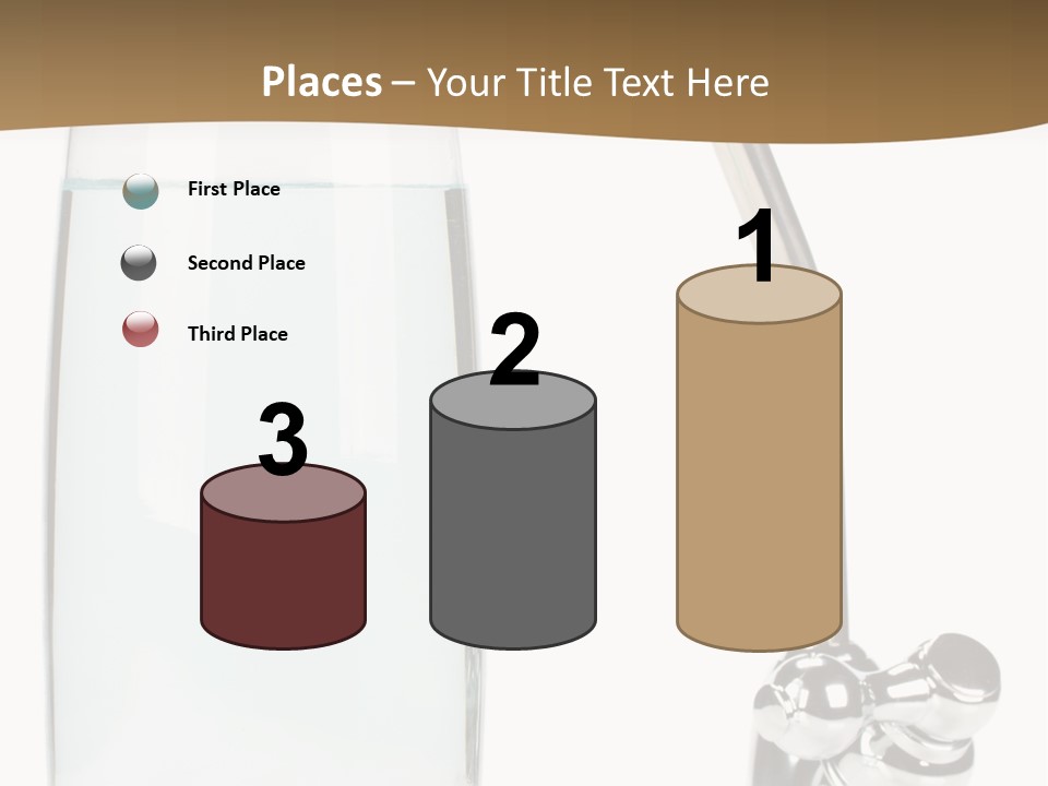 Device Natural Tapwater PowerPoint Template