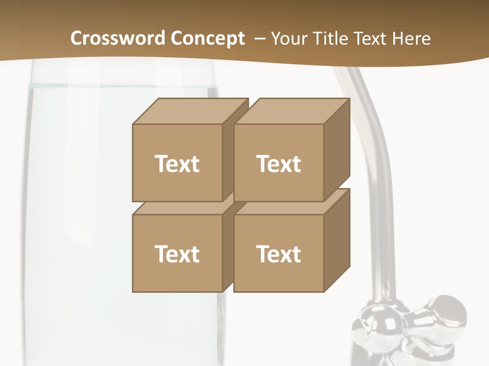 Device Natural Tapwater PowerPoint Template