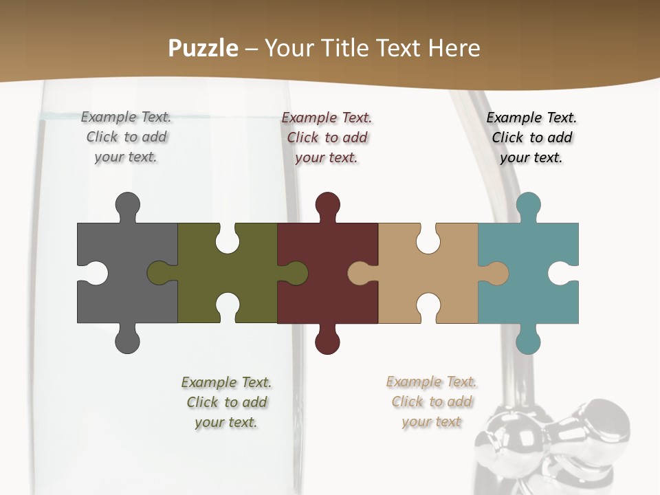 Device Natural Tapwater PowerPoint Template