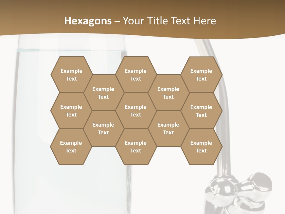 Device Natural Tapwater PowerPoint Template