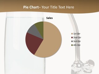 Device Natural Tapwater PowerPoint Template